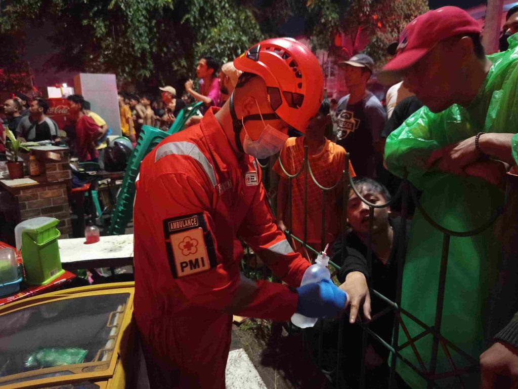 respon PMI Kota Dumai Kebakaran Cipinang