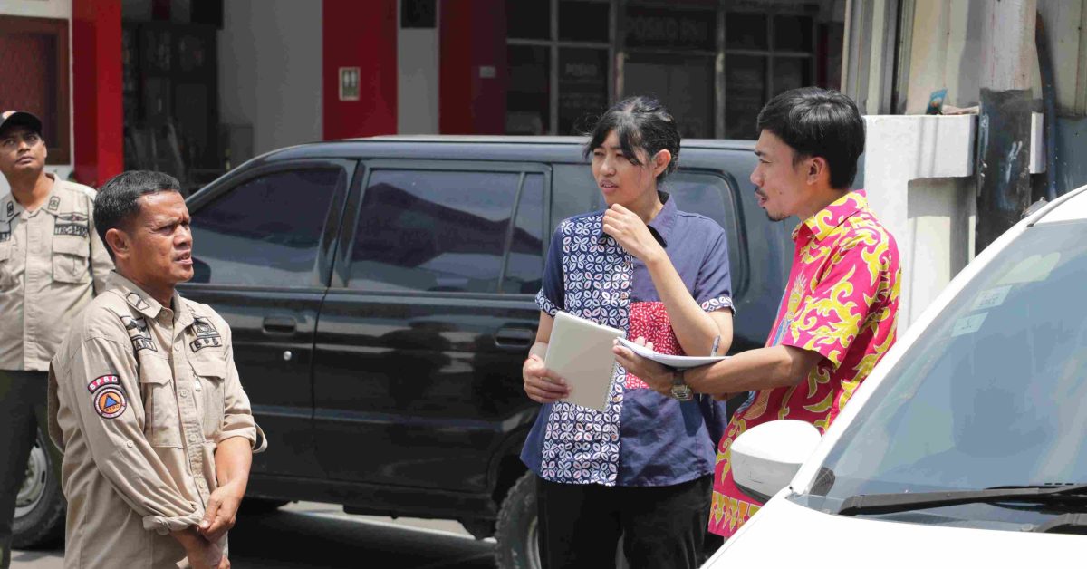 BPBD Dumai Lakukan Penilaian Kerentanan Gedung di Kantor PMI Dumai